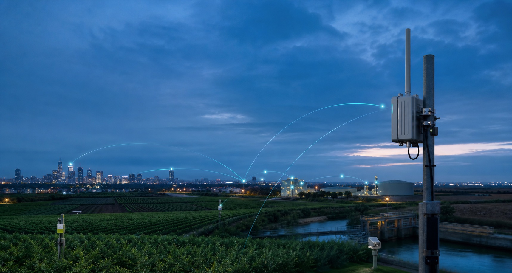 LoRaWAN IoT — plataforma de red y telemetría
